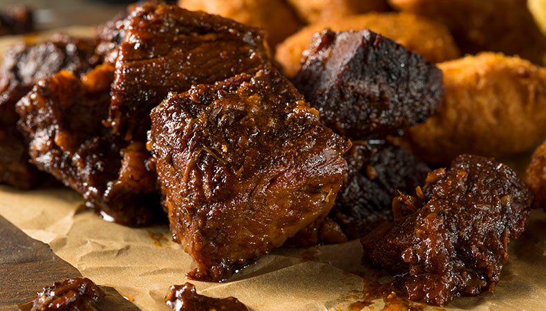 Smoked Pork Belly Burnt Ends - Smoked BBQ Source