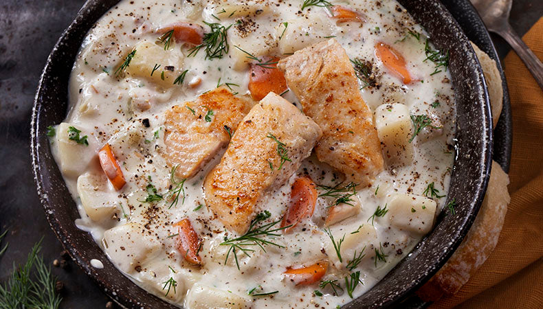 Smoked Salmon Chowder Recipe - Masterbuilt