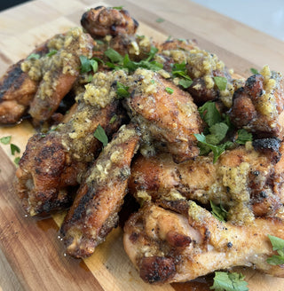 Parmesan Garlic Grilled Wings