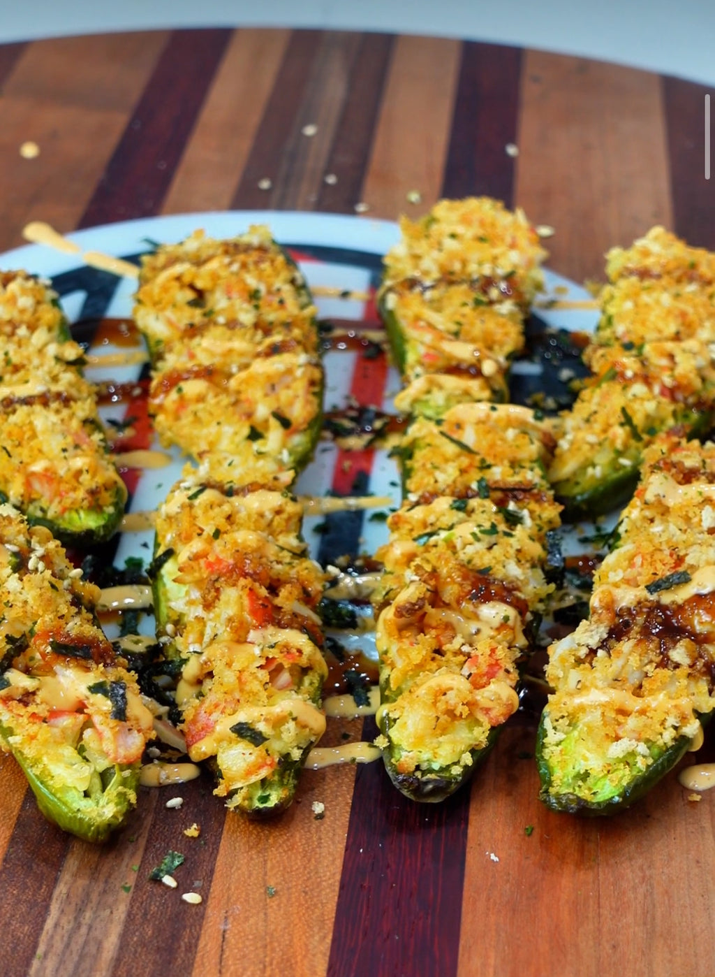 California Roll Jalapeño Poppers