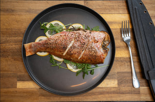 Hickory Roasted Red Snapper